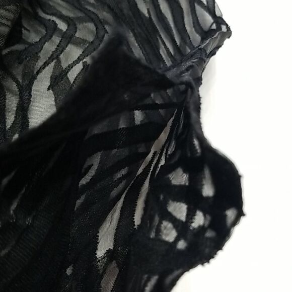 Bamboo Traders Blouse Womens Size Large Button Up Top 3/4 Sleeve Zebra Print - Picture 10 of 10